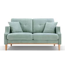 polyester fabric 2 seater loveseat