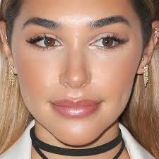 chantel jeffries makeup beige