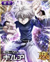 Literally trucks full of chocolate would pull up to the zoldyck estate every week and it became so bad that silva had to confiscate killua's card and put him on shopping probation. Killua Zoldyk Game Card Hunter X Hunter Amino