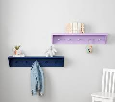 Pop Color Shelf With Pegs Pottery
