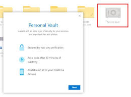 How To Set Up Use Disable Onedrive Personal Vault