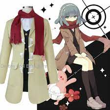 Danganronpa V3 The end of Cosplay Miaya Gekkogahara Halloween Costume Coat  Dress | eBay