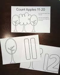 Our free number coloring pages have engaging pictures for each number that children can count and color at the same time. Free Apple Math Counting Coloring Pages