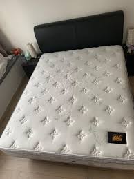 queen bed aloe therapy 3 mattress and