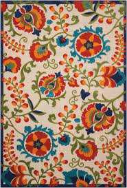 nourison aloha alh17 multicolor rug