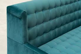 high back velvet sofa ealing by room 79