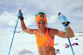 Therese er en skijente som har. Johaug Har Ny Beundrer