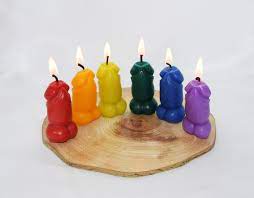 Penis birthday candles
