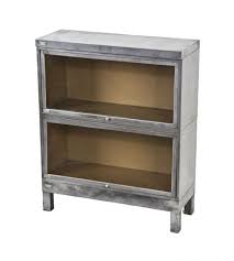 Pressed Steel Barrister Bookcase