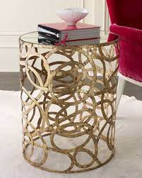 Scroll Side Table Decor Home