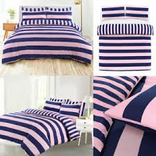 navy quilt linen bedding set all sizes