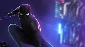 Spiderman into the spider verse, 2018 movies, animated movies. Black Spider Man Suit 4k Hd Superheroes 4k Wallpapers Images Backgrounds Photos And Pictures