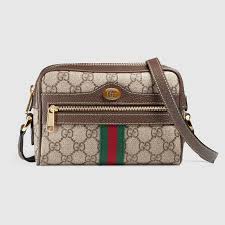 Gucci black matelasse velvet gg marmont crossbody bag 405010 →. Gg Supreme Ophidia Mini Bag With Front Zipper Pocket Gucci Us