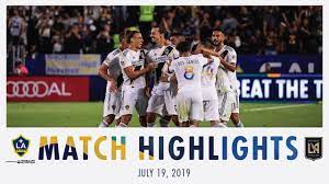 First half ends, los angeles football club 0, la galaxy 1. Highlights La Galaxy Vs Lafc July 19 2019 Youtube