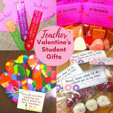 valentines gifts from teachers to kids