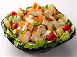 caesar salad with grilled en