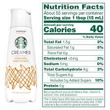 starbucks liquid coffee creamer caramel