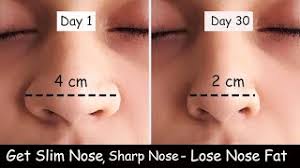 nose reshaping exercise nose slimming