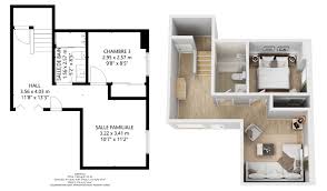 2d Floor Plan Into A 3d Floor Plan