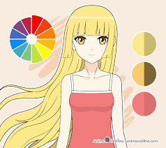 Find illustrations of yellow anime. Guide To Picking Colors When Drawing Anime Manga Animeoutline