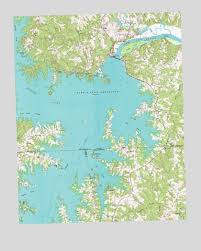 John H Kerr Dam Va Topographic Map Topoquest