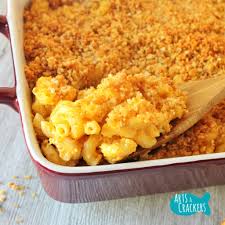 and cheese with cheesy crumb topping recipe