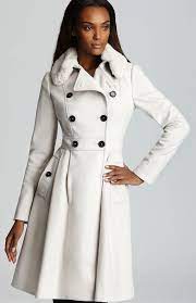 White Winter Coat Coat Fashion Coat