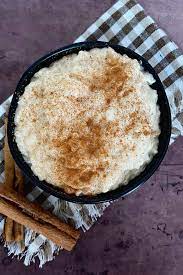 rice pudding with sweetened condensed