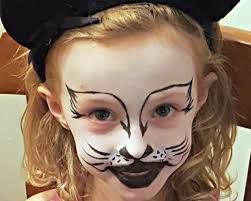 kitty cat face painting tutorial