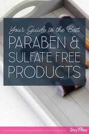 paraben free and sulfate free s