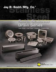 brochure smith stainless drain series