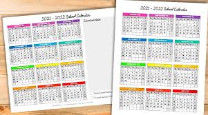 Download and customize free 2022 printable calendar templates, including usa holidays, with appropriate space for notes so you can update them as per your requirements. Free Printable 2021 2022 School Calendar One Page Academic Calendar Lovely Planner