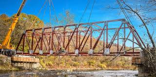 through truss steel bridges u s bridge