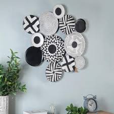 white abstract wall art