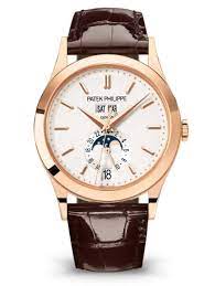 rose gold silver dial watch 5396r 011