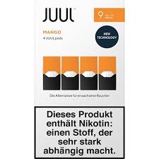 Get your juul device here | juul device. Juul Pods Mango Refill Kit 9mg 1 Packung En A 4 Stuck Online Kaufen Bei Zedaco De