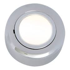 Light up your life with under cabinet lighting solutions from menards where you will always save big smart lighting (2). Lvdlusc 12v 20w Round Under Cabinet Light Fitting In Chrome With Gx5 3 10w 20w Lamps Included