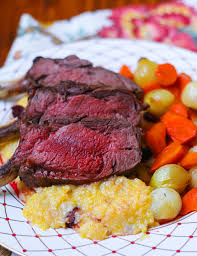 maple roasted rack of venison with