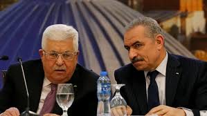 ‫رئيس الوزراء الفلسطيني اشتية يقدم استقالته لمحمود عباس - الأول‬‎