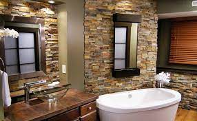 Natural Stone Shower Walls Stacked