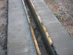 how to form a concrete trench drain