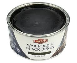 Liberon Bbpwto500 Wax Polish Black Bison Tudor Oak 500ml