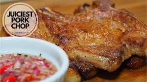 tender juicy pork chop
