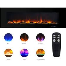 Clihome Flame 42 In Wall Mounted
