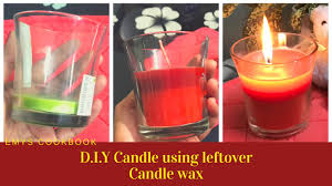 reuse candle wax diy candle