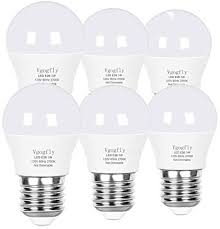Amazon Com 3w Light Bulb Equivalent 25 Watt Led Light Bulbs Soft White 2700k 25w A15 Appliance Light 120v E26 6 Packs Home Improvement