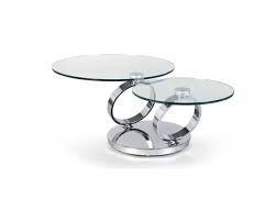 Norwood coffee table with tempered glass top chrome and clear. Buy Magic Swivel Coffee Table Online In London Uk Denelli Italia
