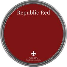 Republic Red Deep Red Wise Owl Chalk