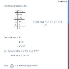 Ex 1.4, 1 (i) - Without actually performing the long division, state