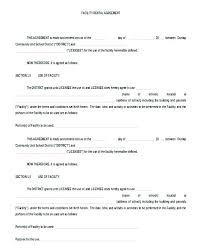 Printable Blank Lease Agreement Form Rental Free Forms